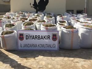 Diyarbakır'da dev esrar operasyonu
