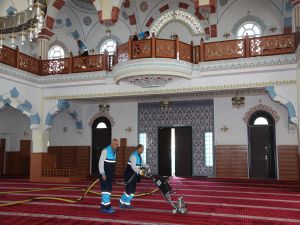 Gaziantep’te camilerde Ramazan hazırlığı