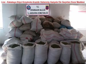 Diyarbakır’da 5 tondan fazla uyuşturucu yakalandı