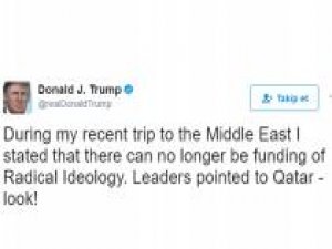 Trump "Katar krizini" üstlendi