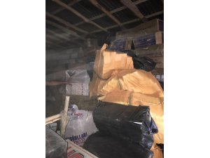 Van'da 85 bin paket kaçak sigara yakalandı