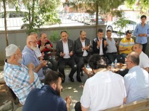 HÜDA PAR’dan İstanbul cami saldırısı mağdurlarına ziyaret