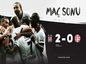 Beşiktaş rahat kazandı: 2-0