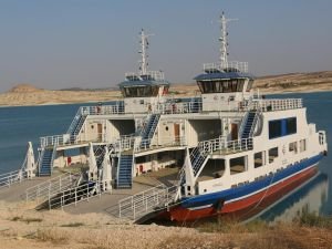 Samsat-Bozova feribot seferi projesi uygulamaya konmadı