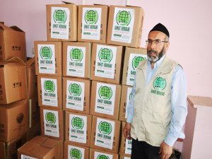 Umut Kervanı'ndan Bitlis’te ihtiyaç sahibi onlarca aileye gıda yardımı