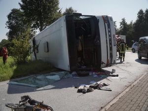 Almanya'da kaza faciası: 44 yaralı