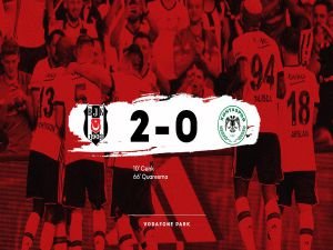 Beşiktaş rahat kazandı:2 -0