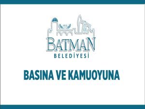 Batman Belediyesi'nden "sahte hesap" açıklaması