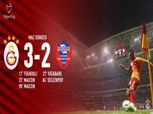 Galatasaray son anda: 3-2