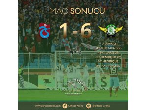 Trabzon'da tarihi hezimet! 6-1