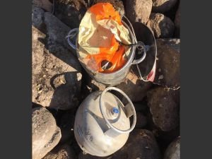 Tunceli-Elazığ Karayolu'nda tespit edilen EYP imha edildi