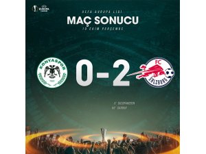 Atiker Konyaspor, Salzburg'a mağlup oldu!