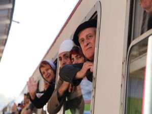 Binlerce Balkan Göçmeni Sirkeci Garı’nda buluştu