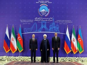 Üç Lider Tahran'da bir araya geldi!