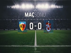 Kayseri'de gol sesi çıkmadı: 0-0