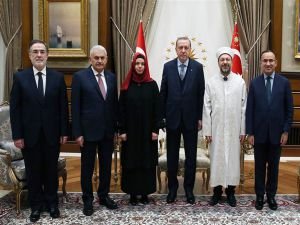 Cumhurbaşkanı Erdoğan Erbaş'ı kabul etti