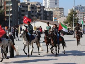 Mardinli gençler atlarıyla Kudüs'e gitmeye hazır