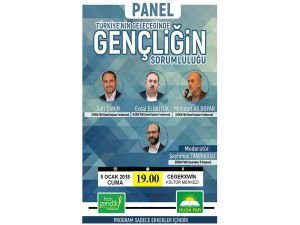 Diyarbakır’da “Türkiye’nin Geleceğinde Gençliğin Sorumluluğu” paneli düzenlenecek