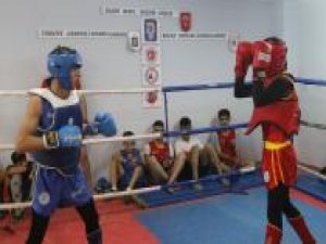 Şırnaklı boksörler Wushu Türkiye şampiyonasına hazırlanıyor