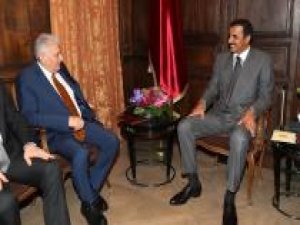 Başbakan Yıldırım Katar Emiriyle görüştü