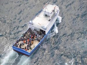 Balıkesir'de 17 göçmen yakalandı