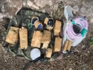 PKK'ye el yapımı patlayıcı malzemeleri ele geçirildi