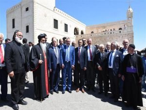 Hiçbir Süryani'nin yaşamadığı köyde kilise inşa edildi