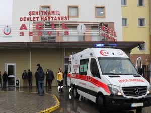 Şehir içi yolcu otobüsü devrildi: 14 yaralı