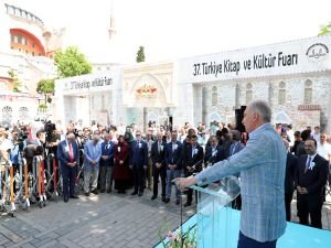 Başkan Uysal, 8 Yıl sonra Sultanahmet'te Kültür Fuarı açtı