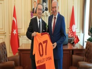 Mustafa Cengiz'den Başkan Uysal'a ziyaret