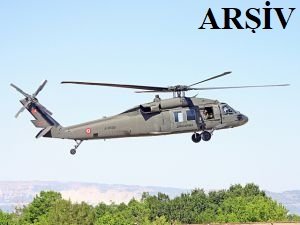 Pençe-Kilit bölgesinde helikopter faciası