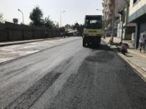 Bingöl'de asfalt çalışmaları devam ediyor