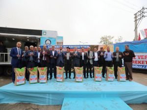 Şahinbey Belediyesinden üreticilere tohum desteği