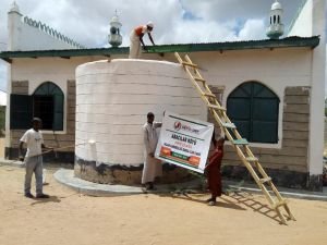 Diyarbakırlı gençler Kenya'da cami yaptırdı