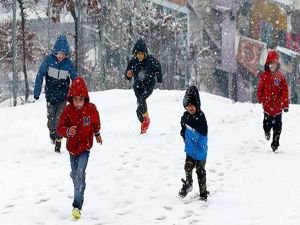 Kar yağışı nedeniyle 5 ilde okullar tatil edildi
