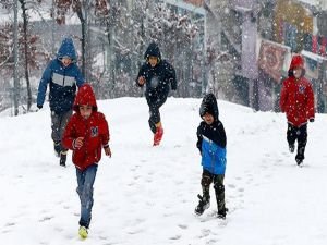 Konya'da bugün okullar tatil edildi