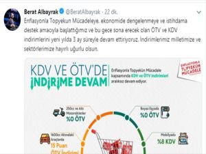 ÖTV ve KDV indirimleri 3 ay süreyle uzatıldı
