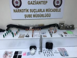 Gaziantep'te uyuşturucuya 10 tutuklama