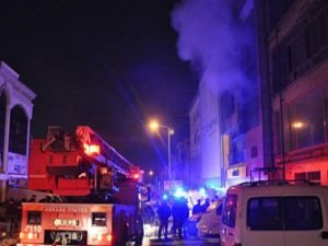Mobilyacılar sitesinde yangın: 5 ölü