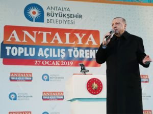 Cumhurbaşkanı Erdoğan: Antalya'da 100 milyon lira zarar var