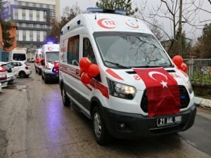 Diyarbakır'a 4 yeni ambulans tahsis edildi