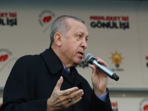 Erdoğan: "Bu bölgede bir terör yapılanmasına kesinlikle izin vermeyeceğiz"