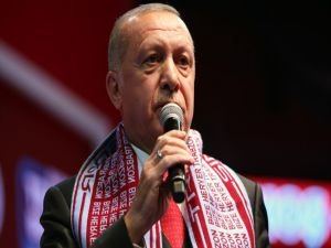 Erdoğan: Trump, kimin arazisini israile veriyorsun!