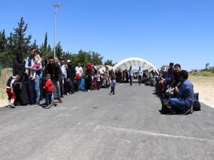 Yaklaşık 21 bin Suriyeli bayram için ülkesine gitti