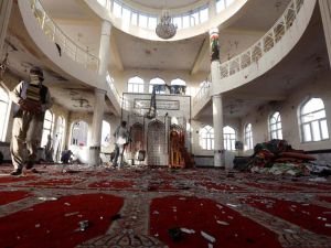 Afganistan'da camiye saldırı düzenlendi