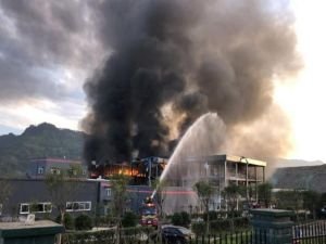 Çin'de gaz fabrikasında patlama: 10 ölü 19 yaralı