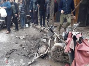 Afrin'de patlama: Ölü ve yaralılar var