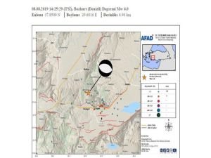 AFAD'dan Denizli depremine ilişkin ön rapor