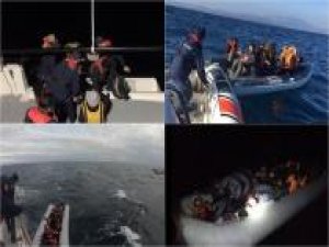 Sahil Güvenlik Komutanlığı: Bir hafta içerisinde 523 düzensiz göçmen yakalandı