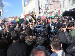 ​İstanbul’da siyasi parti ve STK’lar Kudüs için tek yürek oldu